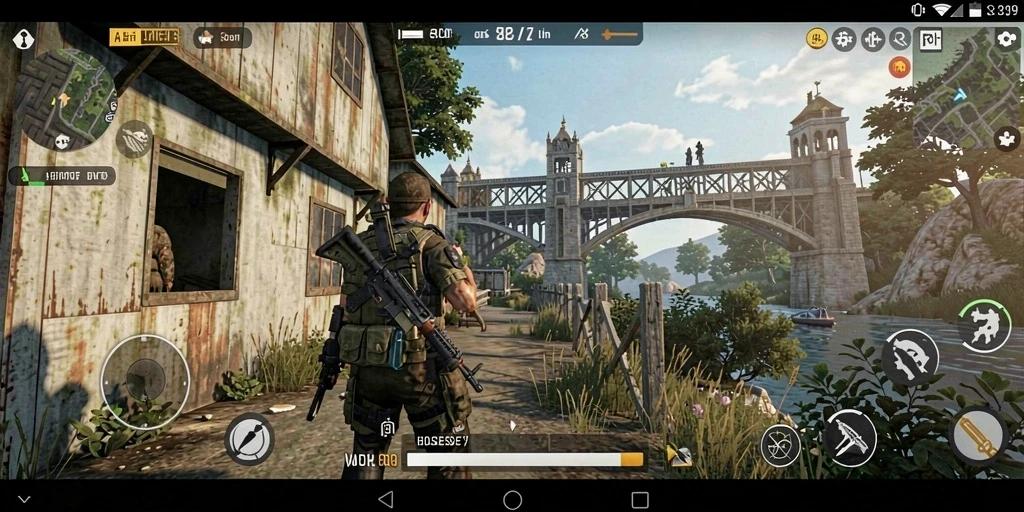 Visual yang menarik dari karakter dalam game 8180.