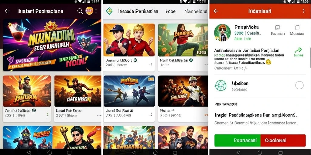 Grafis berkualitas tinggi membuat setiap permainan menjadi lebih hidup.