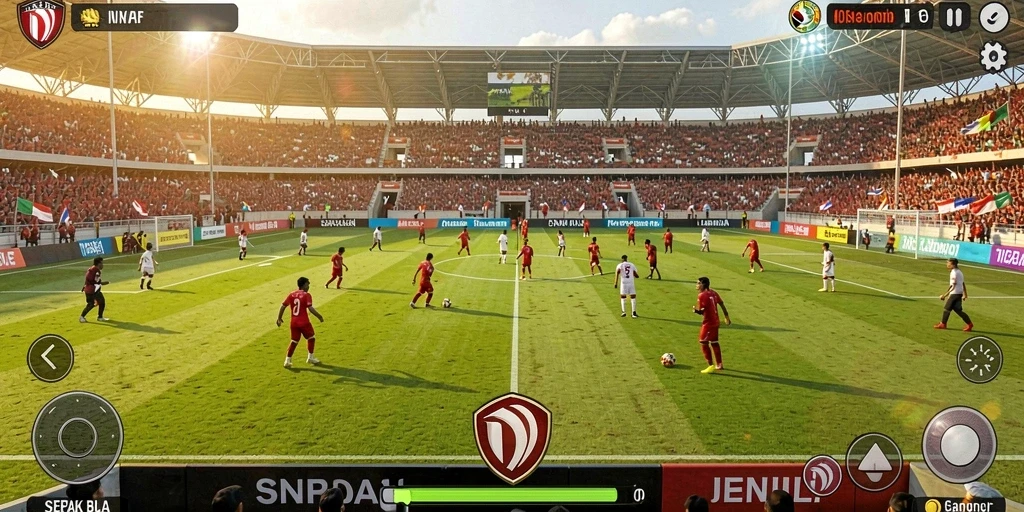 Tangkapan layar menampilkan mode multiplayer yang seru bersama teman-teman.