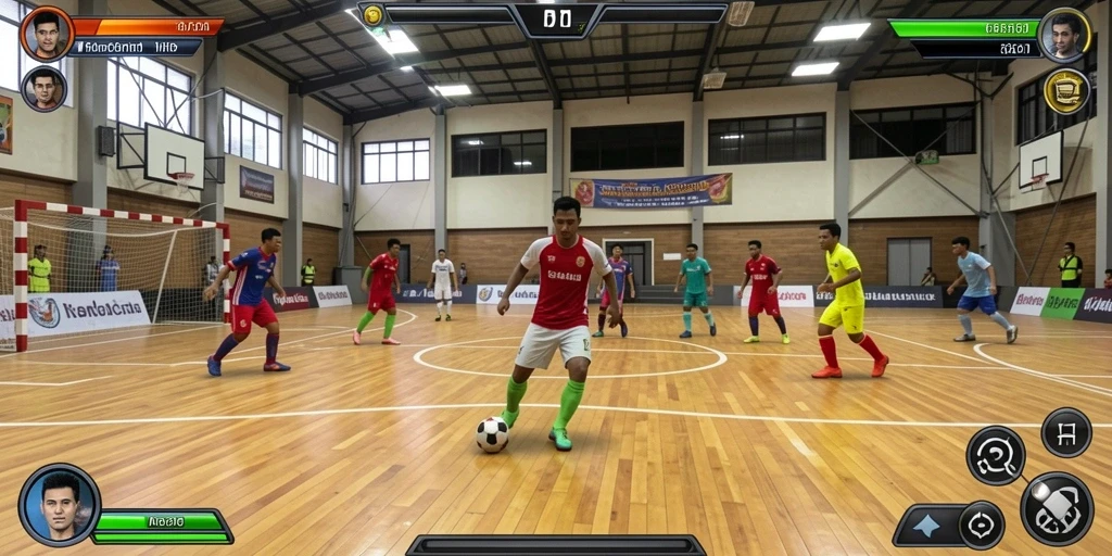 Screenshot menunjukkan opsi kustomisasi karakter yang menarik.