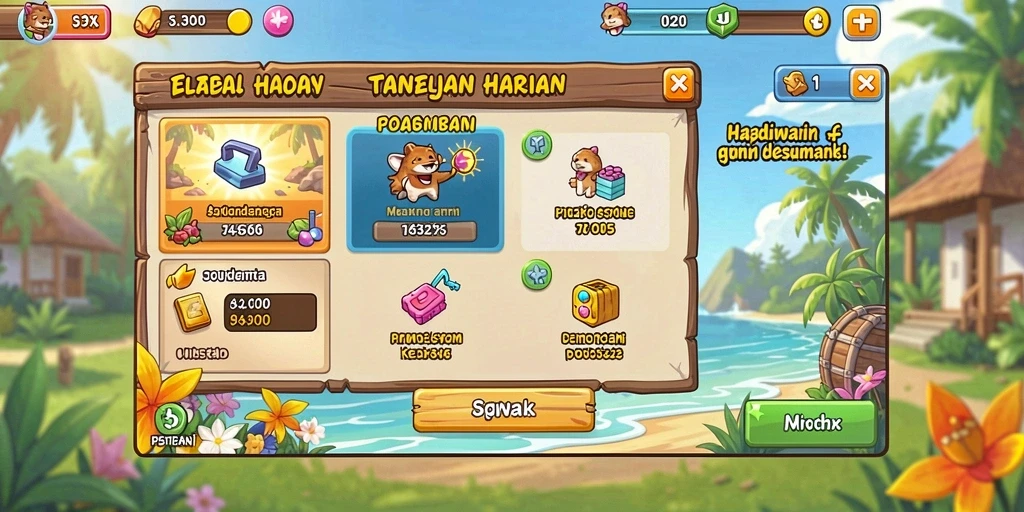 Kompetisi leaderboard yang menambah keseruan.