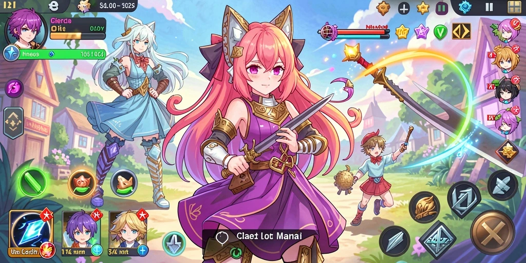 Mode multiplayer yang seru dan interaktif.