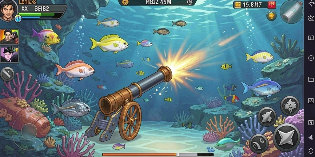 Pemandangan menakjubkan dalam dunia game.