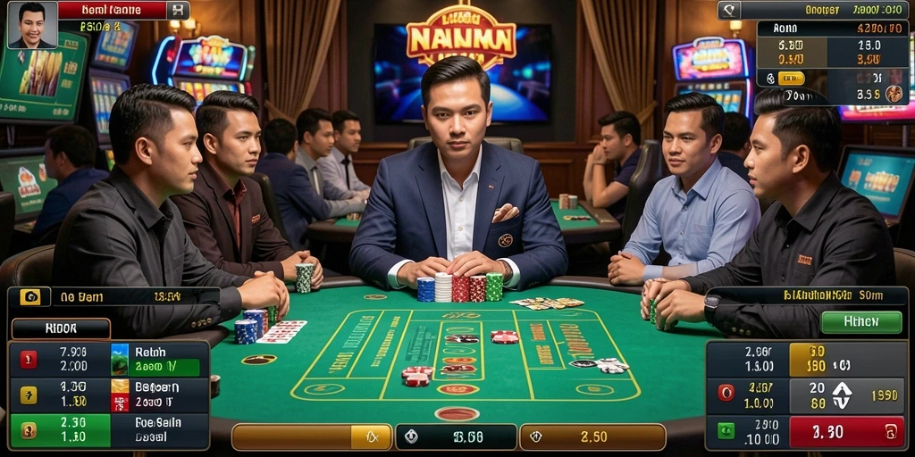 Komunitas interaktif yang mendukung semua pemain.